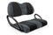 Velour Golf Cart Seat Covers - Velour Charcoal and Black / Club Car Precedent / Tempo / Onward