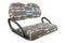 Aztec Golf Cart Seat Covers - Aztec Grey / Club Car Precedent / Tempo / Onward