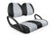Neo-Sport Golf Cart Seat Covers - Neo-Sport Black and Silver / Club Car Precedent / Tempo / Onward