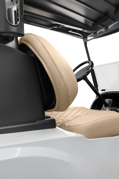 Quilted Diamond Tan and Tan