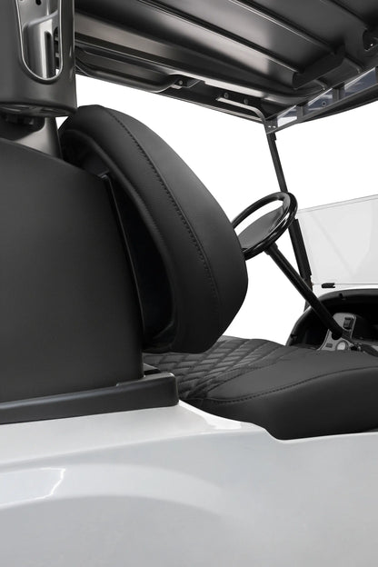 Quilted Diamond Black and Black