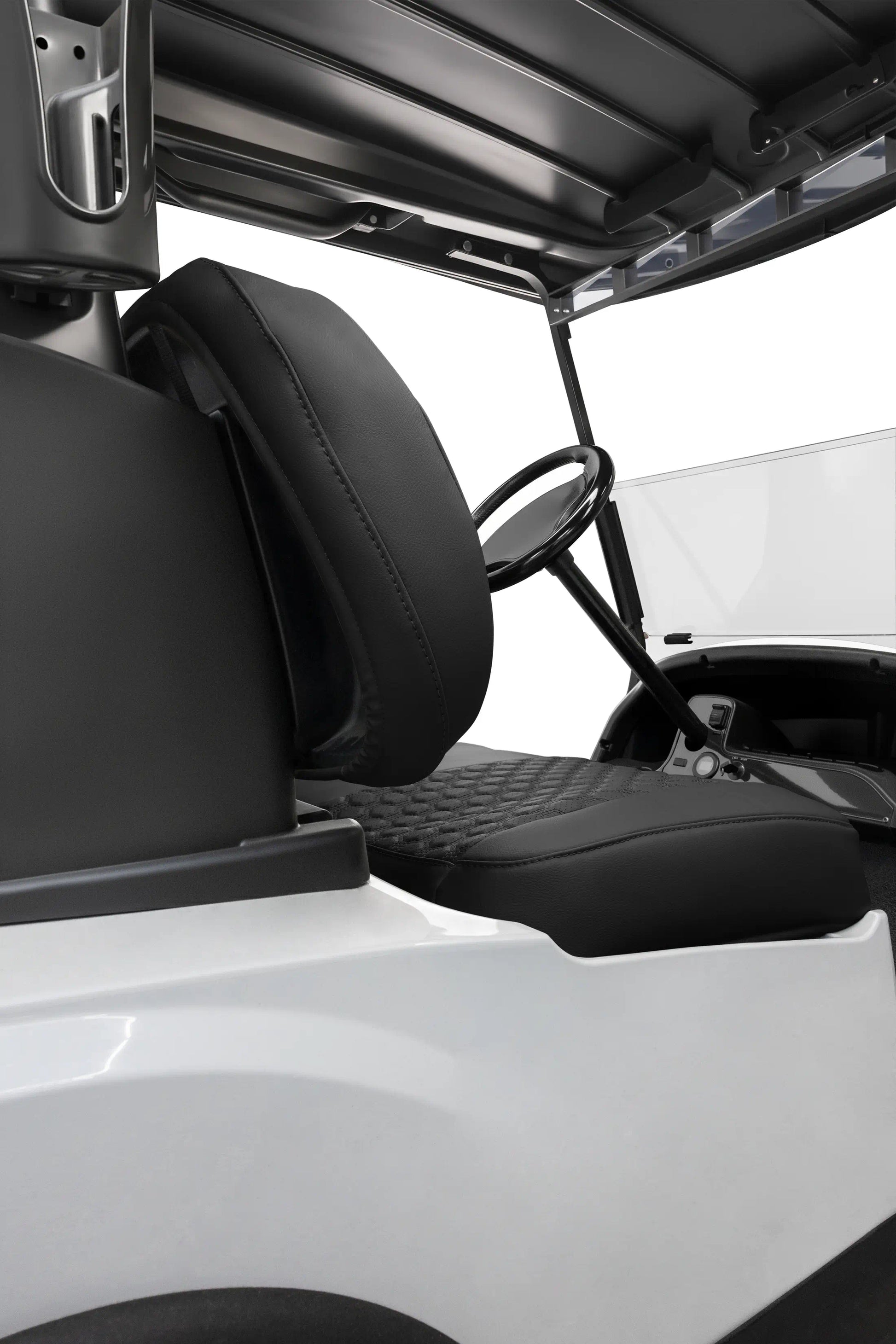 Quilted Hexagon Black and Black