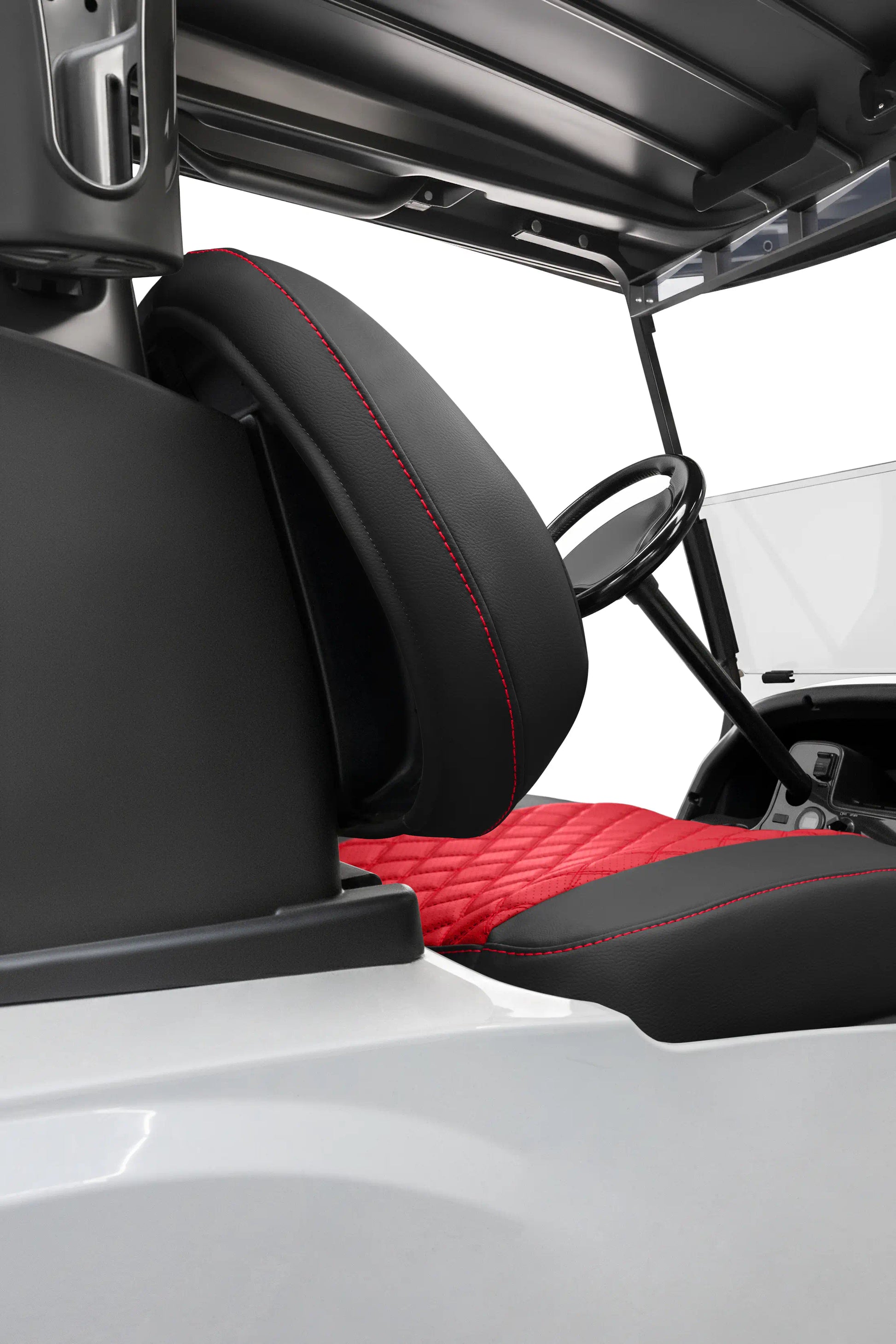 Quilted Diamond Black and Red