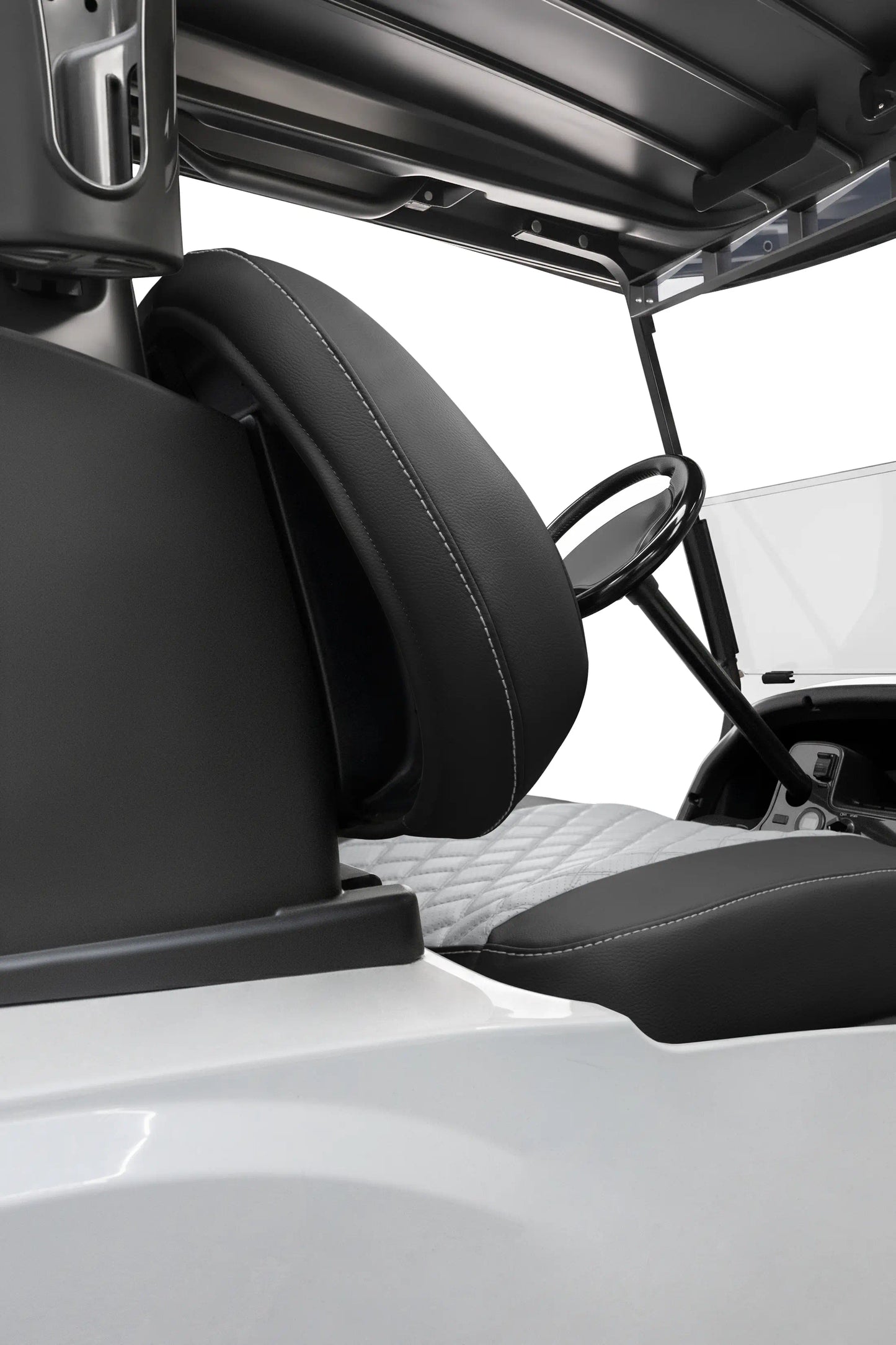 Quilted Diamond Black and Silver