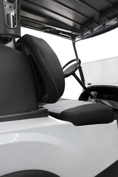 Quilted Hexagon Black and Silver