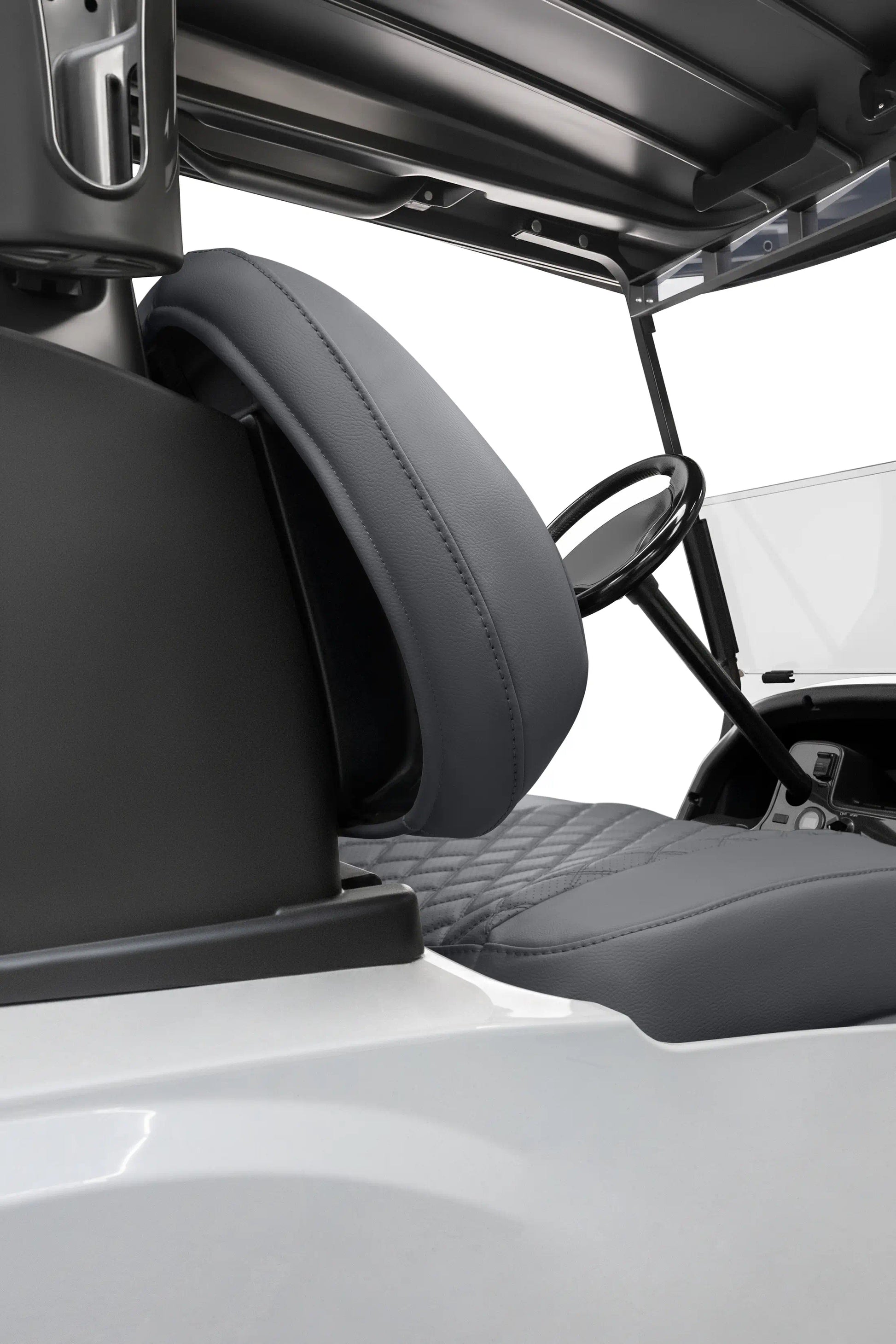 Quilted Diamond Charcoal and Charcoal