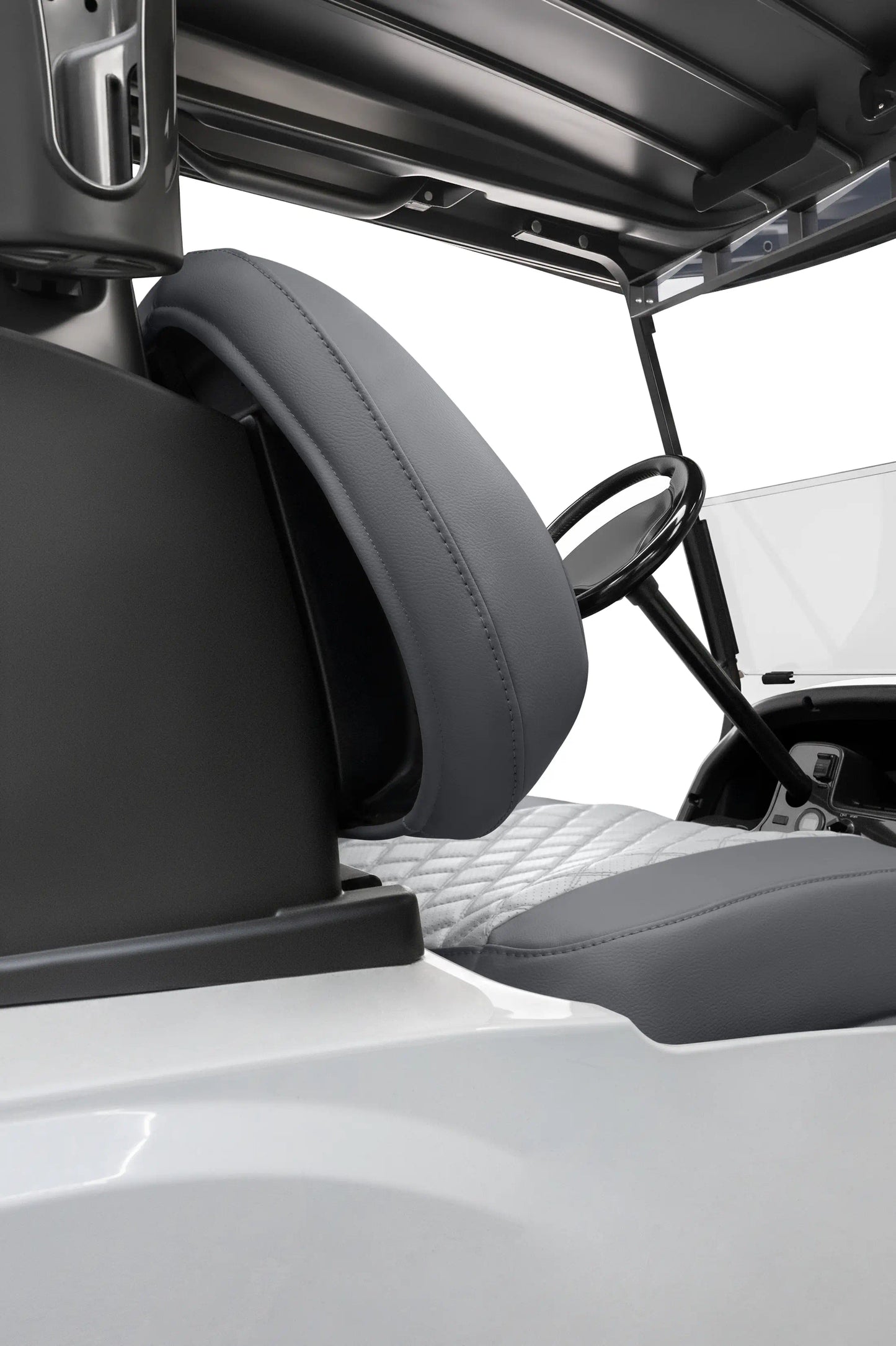 Quilted Diamond Charcoal and Silver