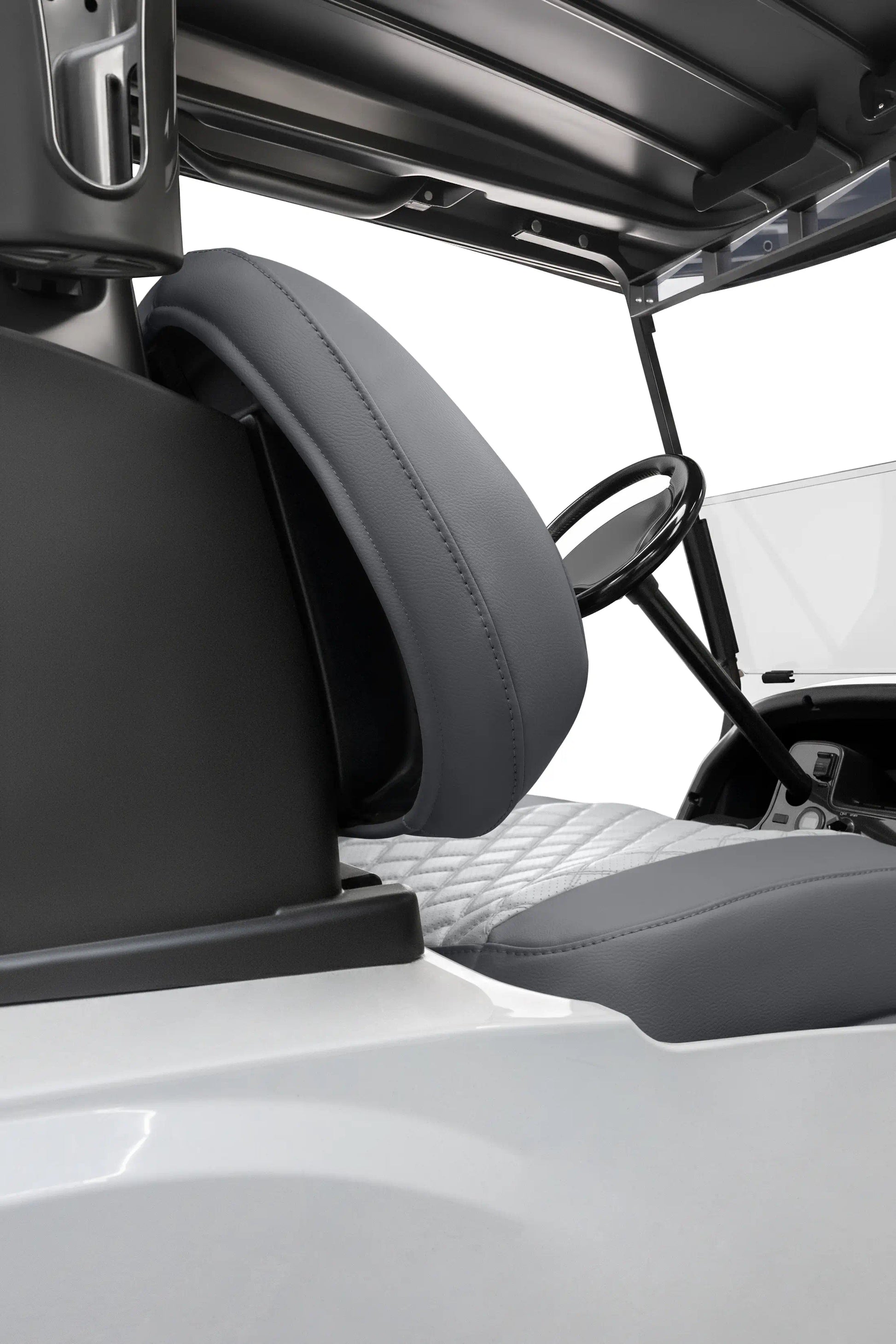 Quilted Diamond Charcoal and Silver