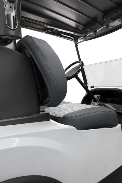 Quilted Hexagon Charcoal and Silver