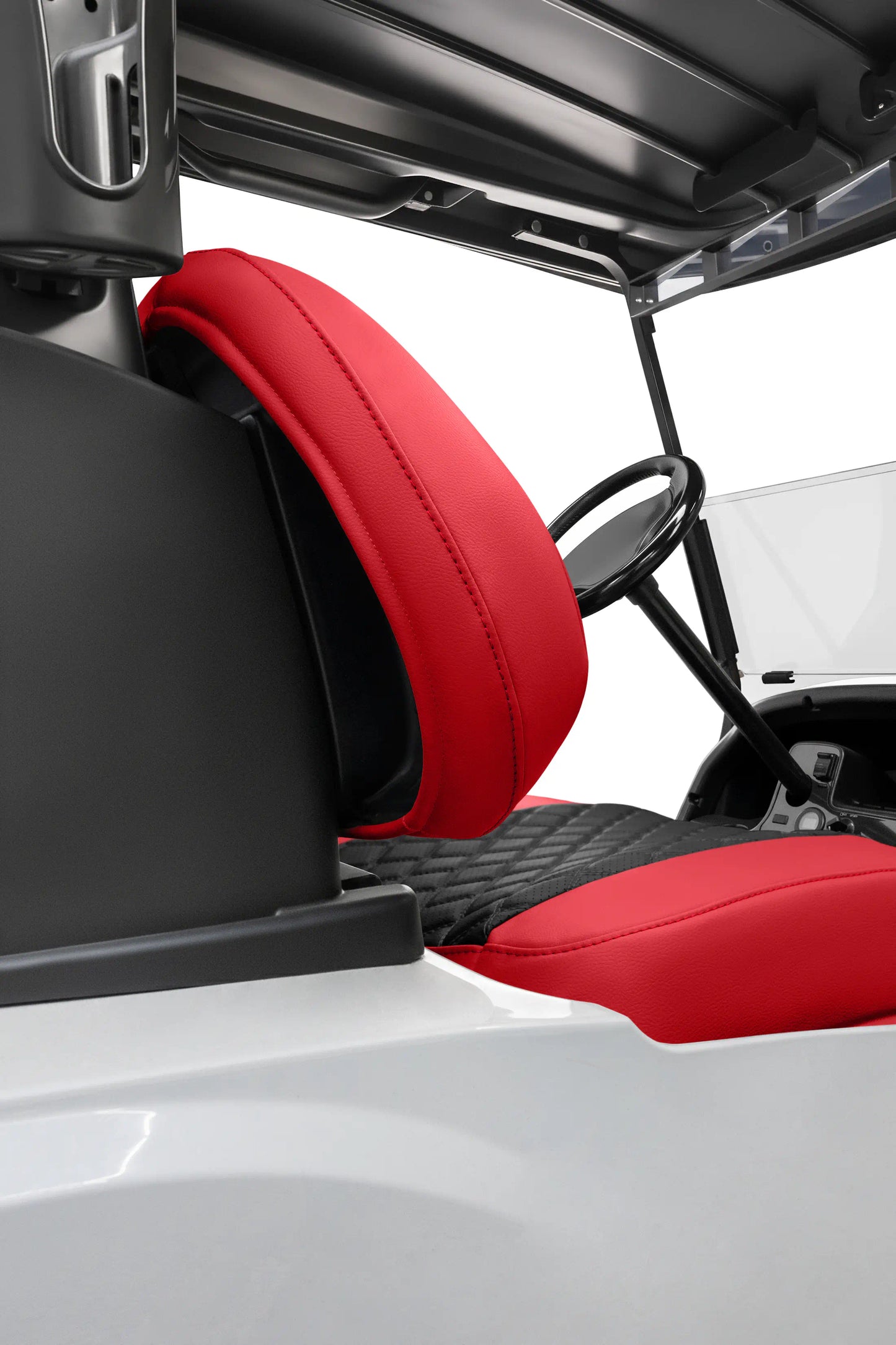 Quilted Diamond Red and Black