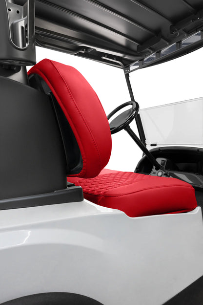 Quilted Hexagon Red and Red