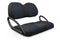 Quilted Neo-Sport Golf Cart Seat Covers - Quilted Diamond Black and Blue Diamond Stitching / Club Car Precedent / Tempo / Onward