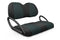 Quilted Neo-Sport Golf Cart Seat Covers - Quilted Diamond Black and Teal Diamond Stitching / Club Car Precedent / Tempo / Onward