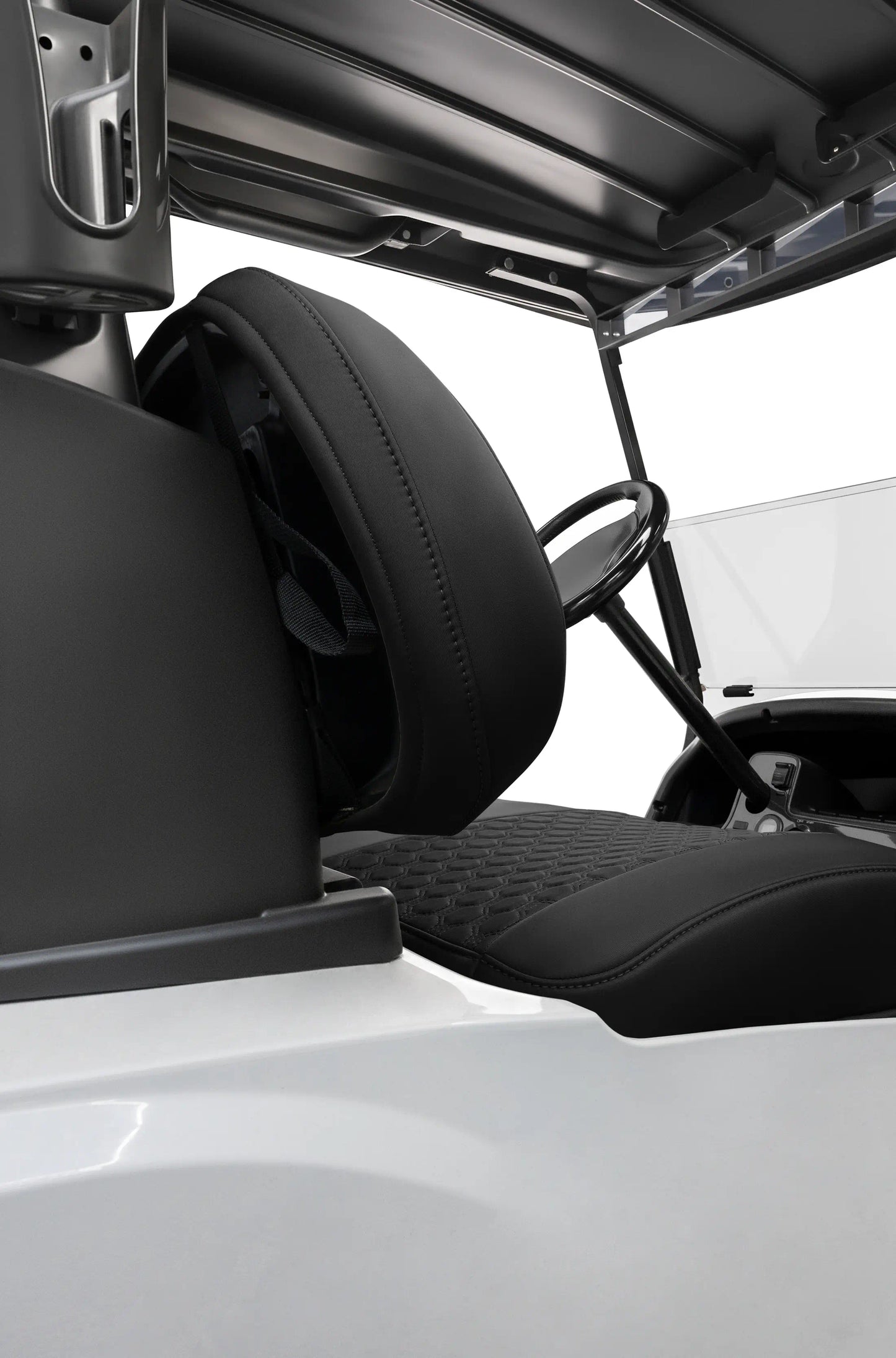 Quilted Hexagon Black and Black