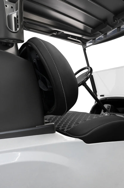 Quilted Hexagon Black and White Hexagon Stitching