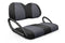 Quilted Neo-Sport Golf Cart Seat Covers - Quilted Diamond Black and Charcoal / Club Car Precedent / Tempo / Onward