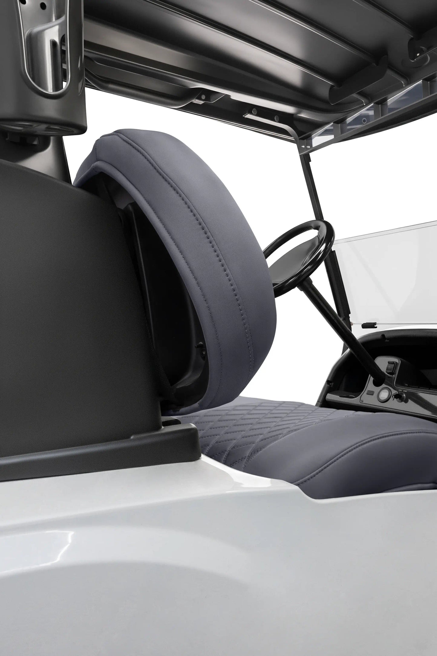 Quilted Diamond Charcoal and Charcoal