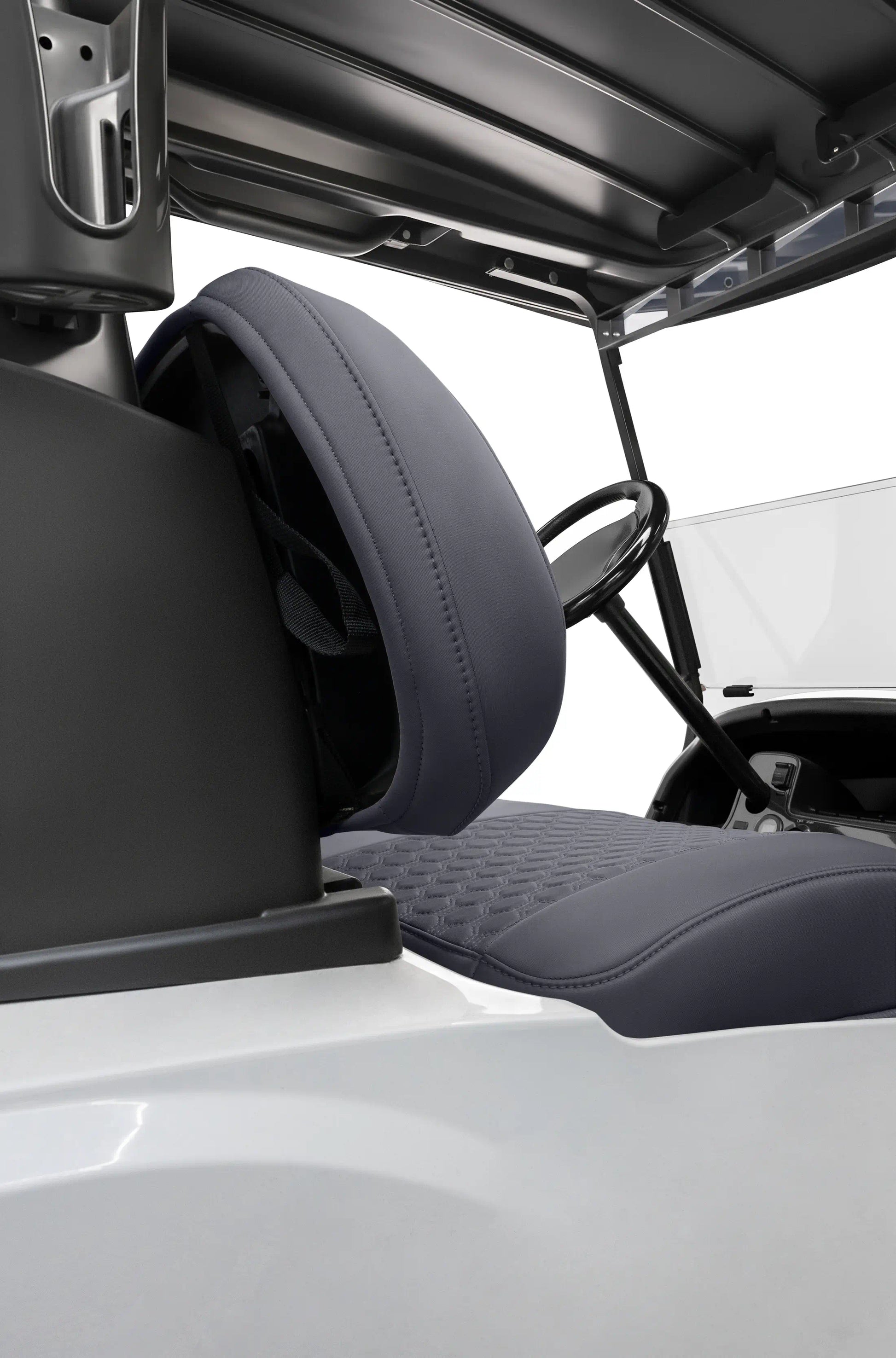 Quilted Hexagon Charcoal and Charcoal