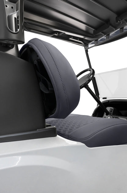 Quilted Hexagon Charcoal and Charcoal