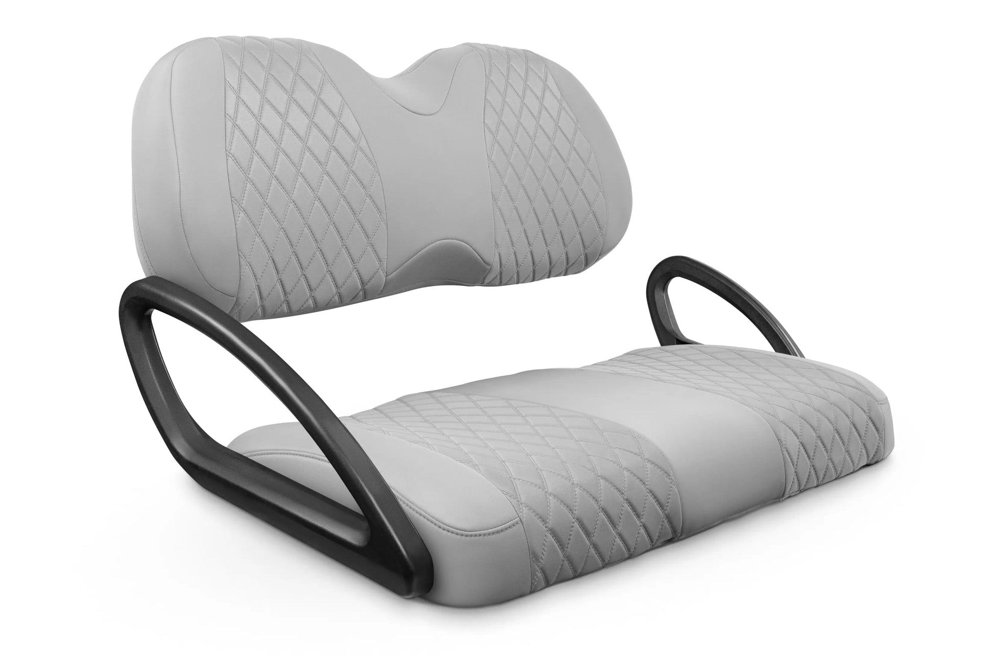 Quilted Diamond Silver and Silver