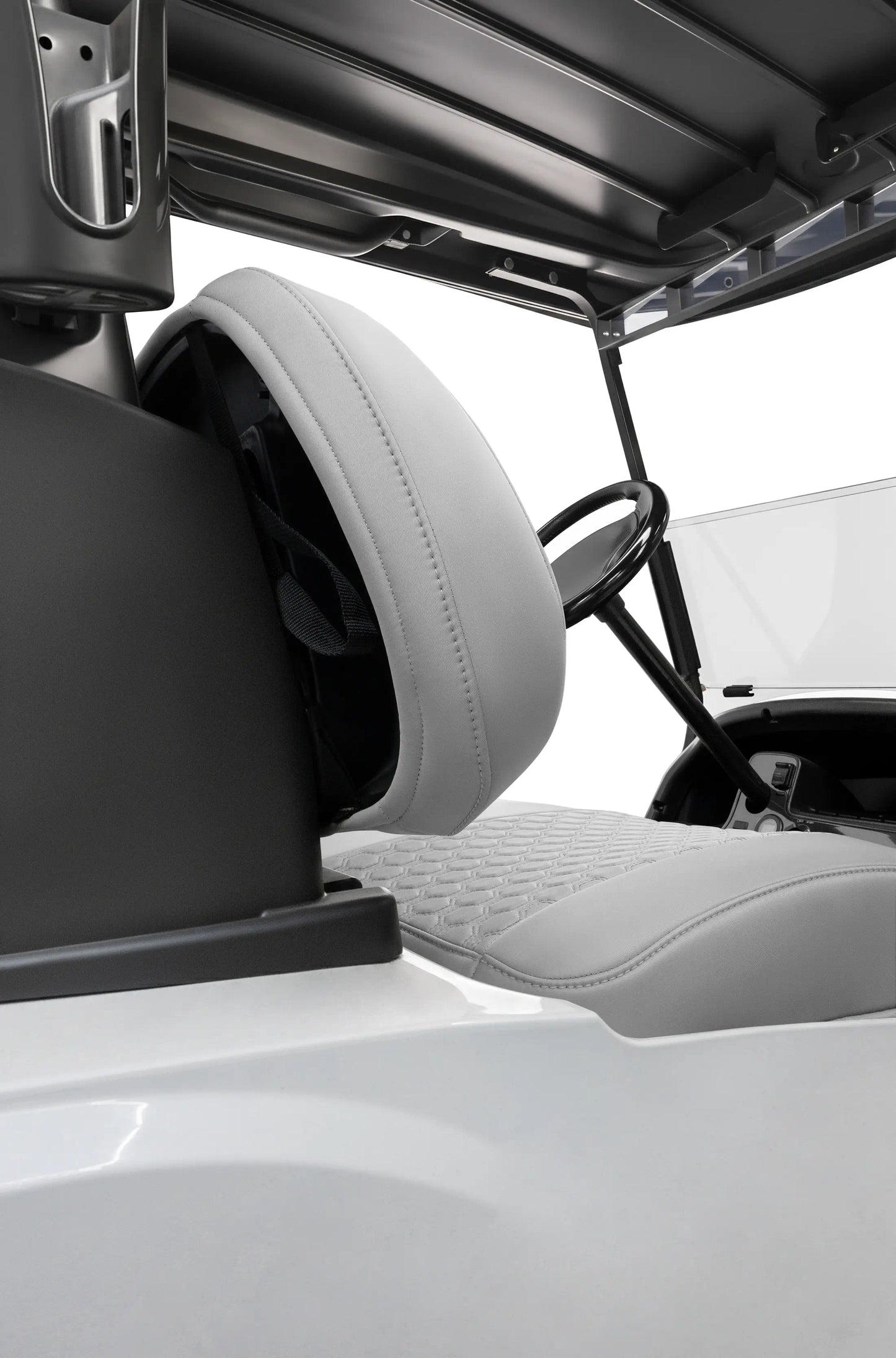 Quilted Hexagon Silver and Silver