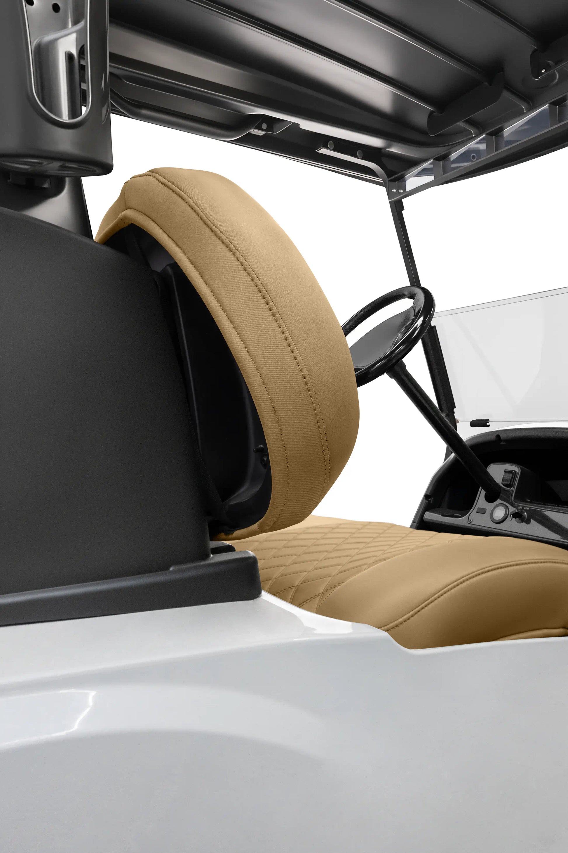 Quilted Diamond Tan And Tan