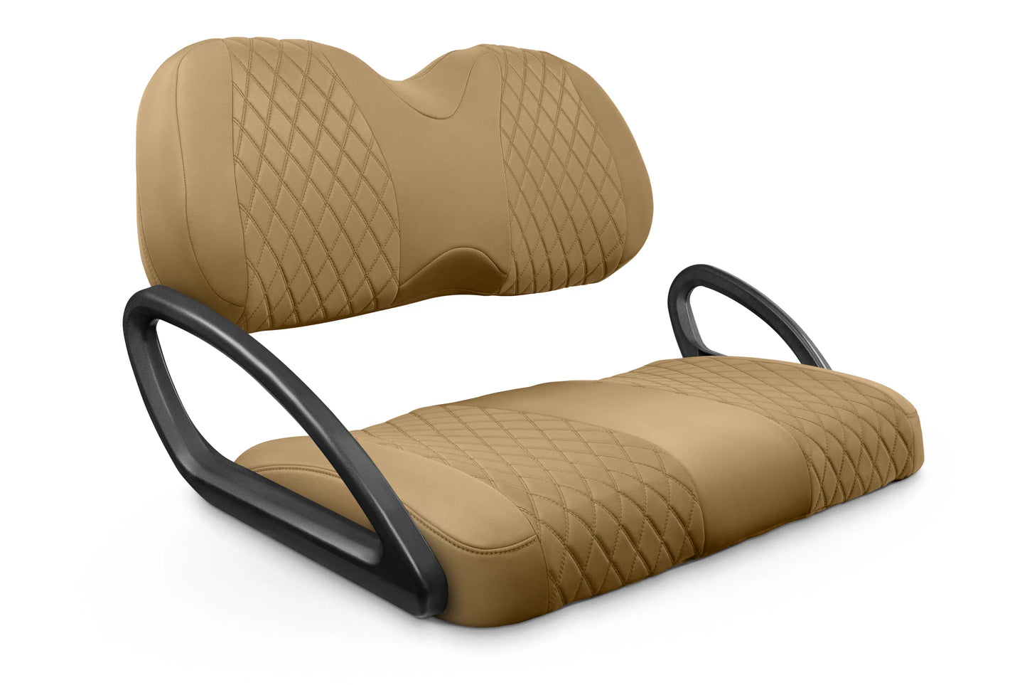 Quilted Diamond Tan And Tan