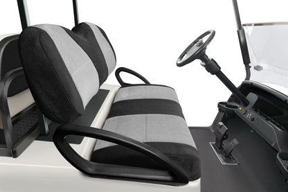 Velour Black and Silver