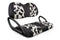 Neo-Animal Golf Cart Seat Covers - Neo-Animal Black Cow / Club Car Precedent / Tempo / Onward