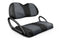 Canvas Golf Cart Seat Covers - Canvas Black and Charcoal / Club Car Precedent / Tempo / Onward