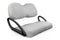 Canvas Golf Cart Seat Covers - Canvas Silver / Club Car Precedent / Tempo / Onward
